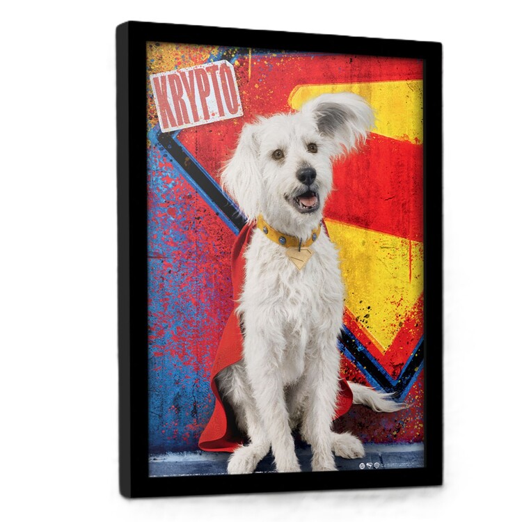 Rámovaný plakát Supergirl Movie - Krypto