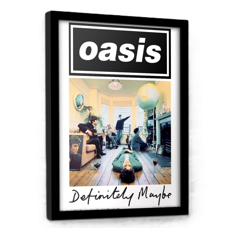 Gerahmte Poster Oasis - Definetely Maybe