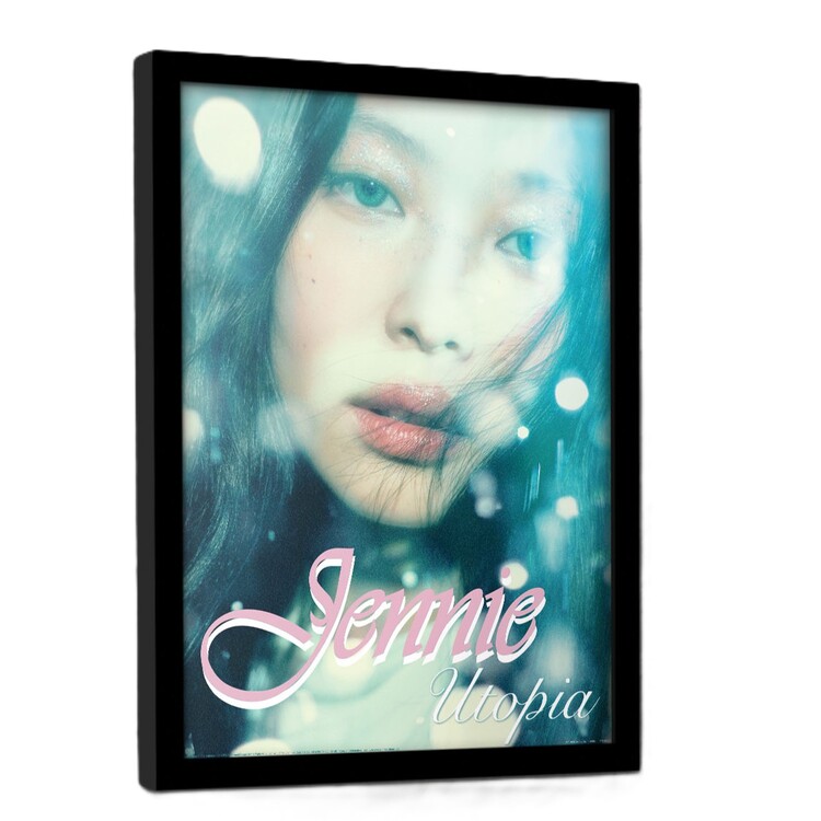 Inramad poster Jennie - Utopia