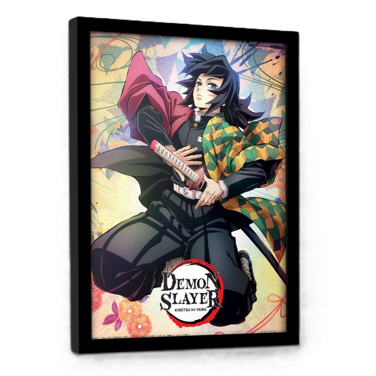 Poster enmarcado Demon Slayer - Giyu