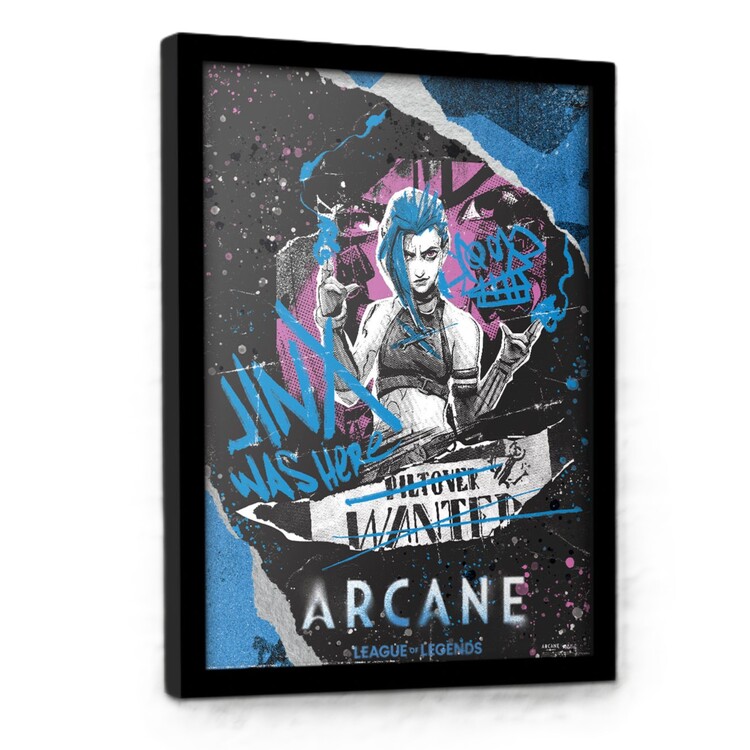 Poster înrămat Arcane - Jix Was Here