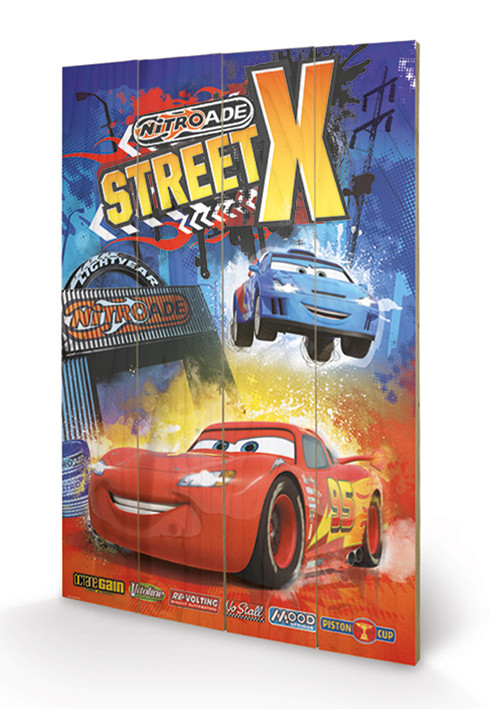 Obraz na drewnie Auta - Street X