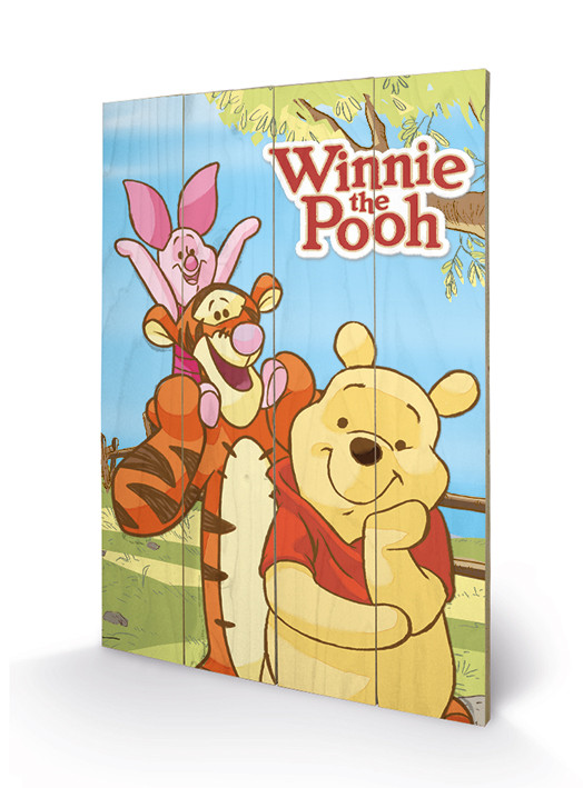 Bild auf Holz Winnie Puuh - Shoulders