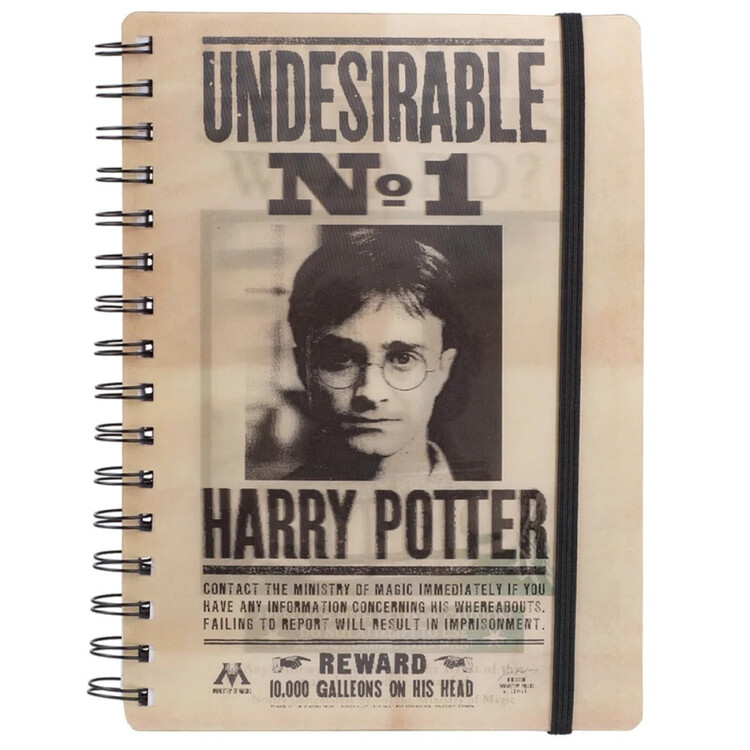 Notebook Harry Potter - Sirius & Harry 3D Cover