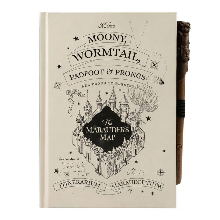 Cuaderno Harry Potter - Marauder‘s Map