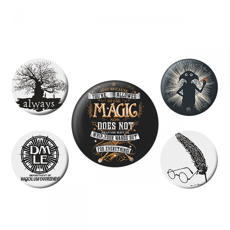 Odznaky set Harry Potter - Symbols