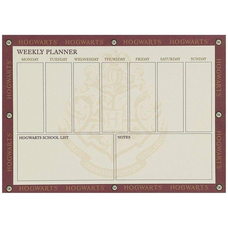 Wochenplaner Harry Potter - Platform 9 ¾