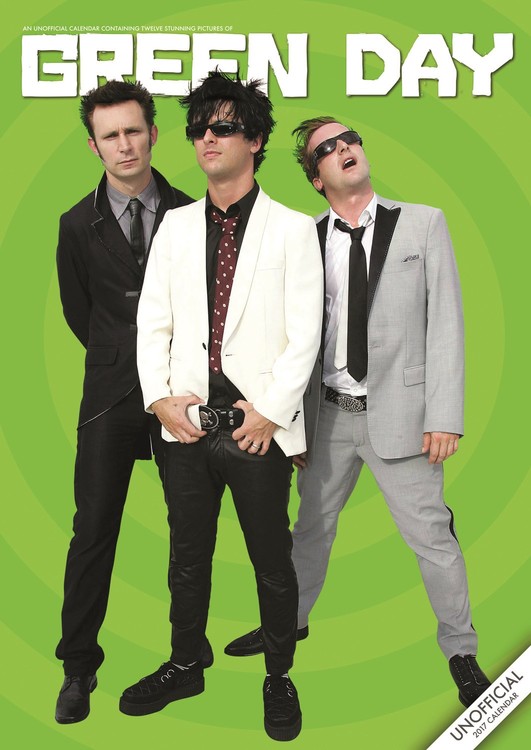 Naptár 2027 Green Day