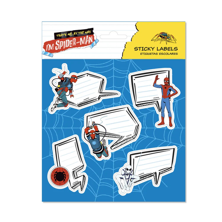Samolepky Spider-Man -Action Stances