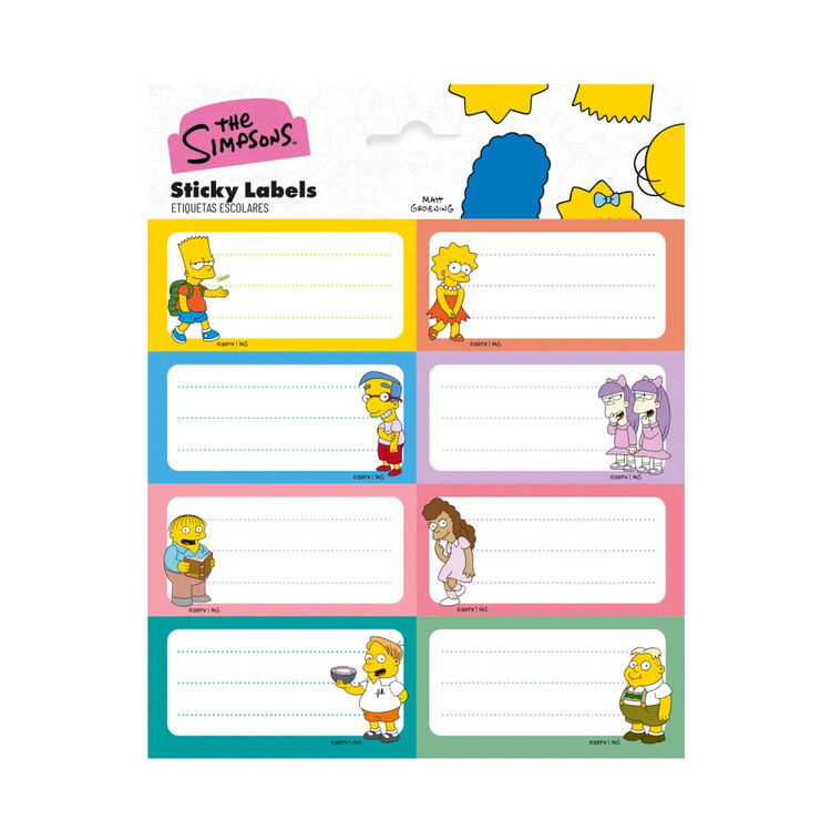 Pegatinas The Simpsons - Characters