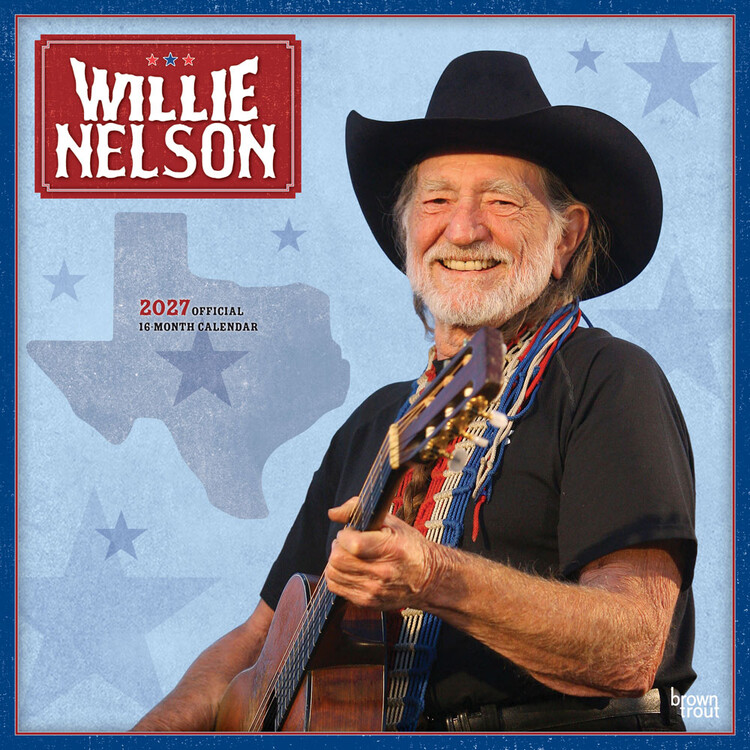 Kalender 2027 Willie Nelson | 16-monatig