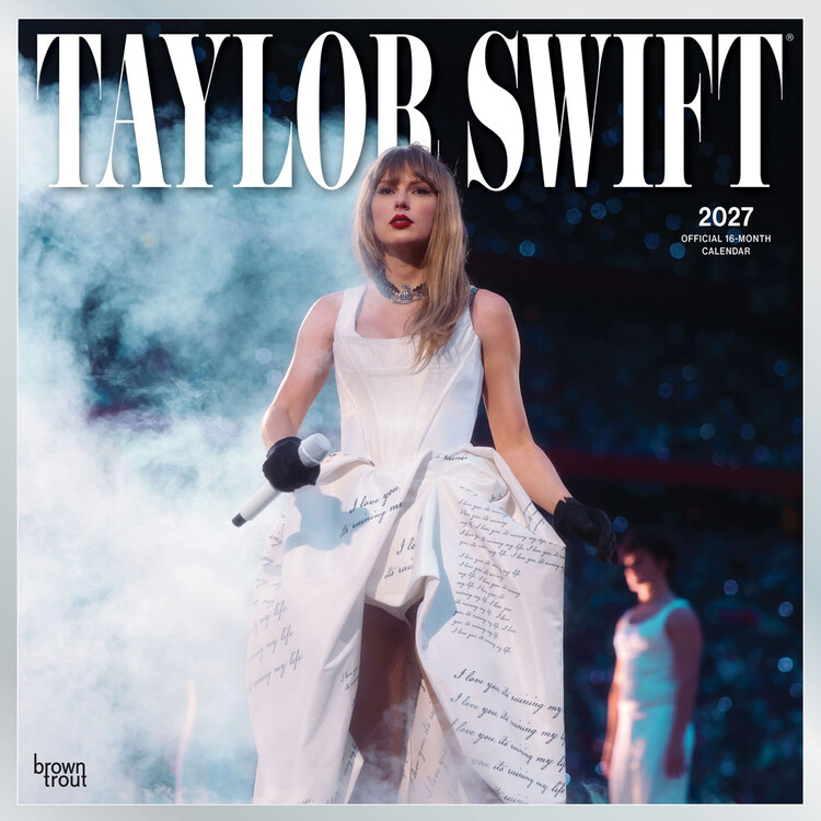Kalendár 2027 Taylor Swift | 16-mesačný