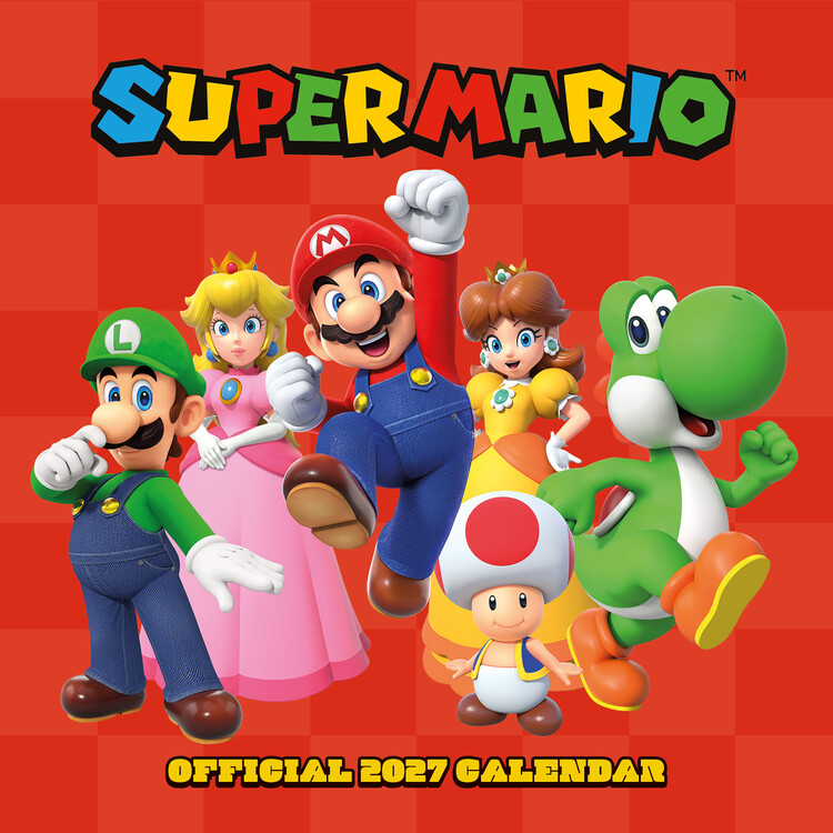 Kalender 2027 Super Mario