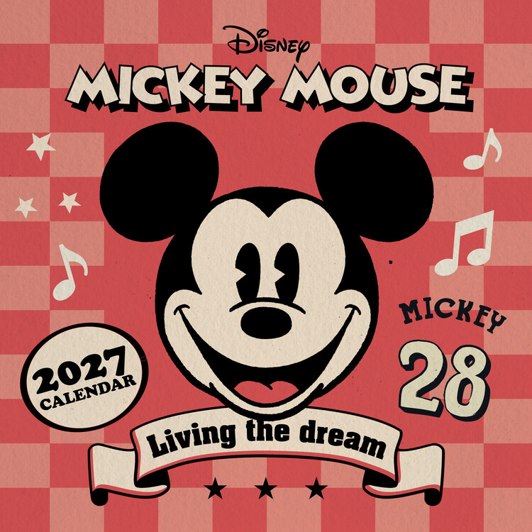 Kalendár 2027 Mickey Classic