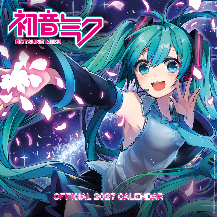 Kalender 2027 Hatsune Miku
