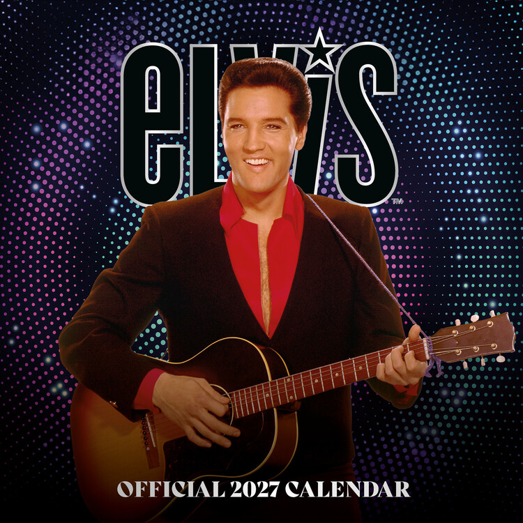 Kalendár 2027 Elvis