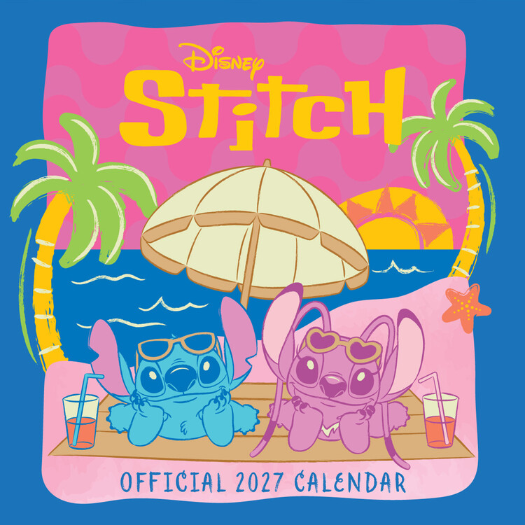 Kalendár 2027 Stitch - Multi Language