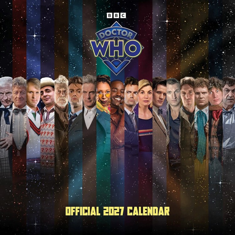 Kalender 2027 Doctor Who Classic Edition