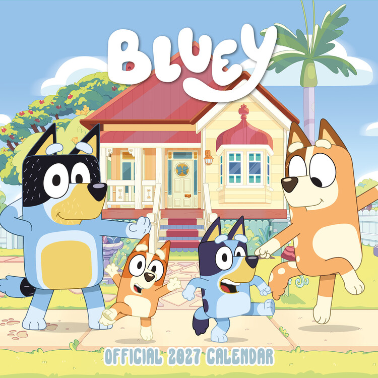 Calendario 2027 Bluey