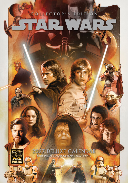 Kalendarz 2027 Star Wars Classic - Deluxe