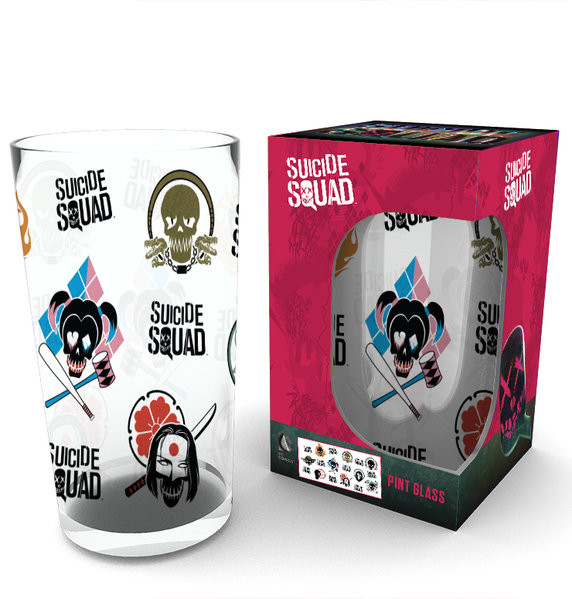 Glas Suicide Squad - Faces