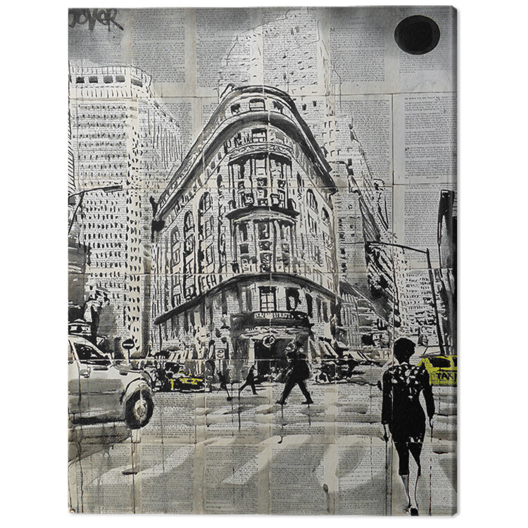 Obraz na plátne Loui Jover - Midtown Walk