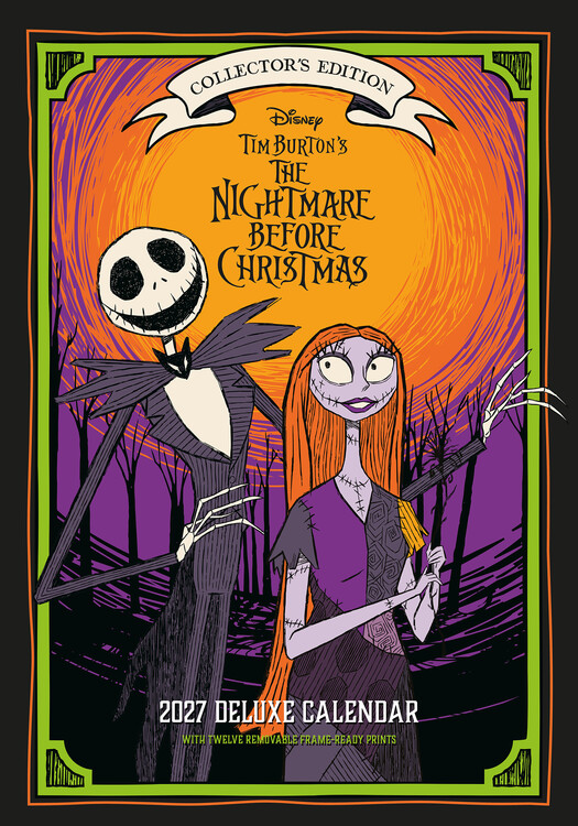 Calendario 2027 The Nightmare Before Christmas - Deluxe