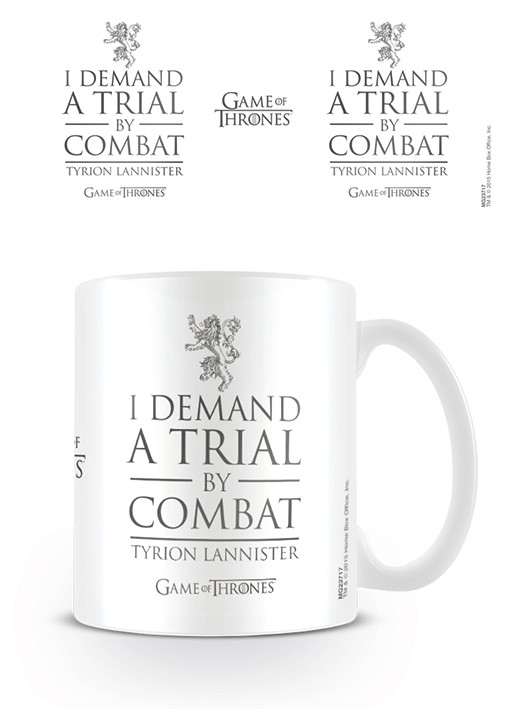 Kubek Gra o tron - Trial By Combat