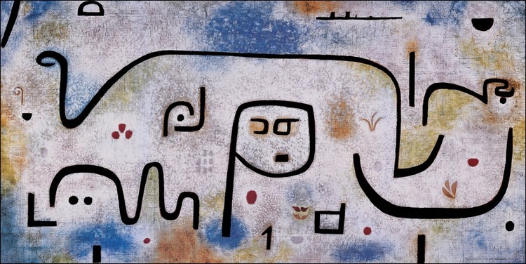 Umělecký tisk Klee - Insula Dulcanara