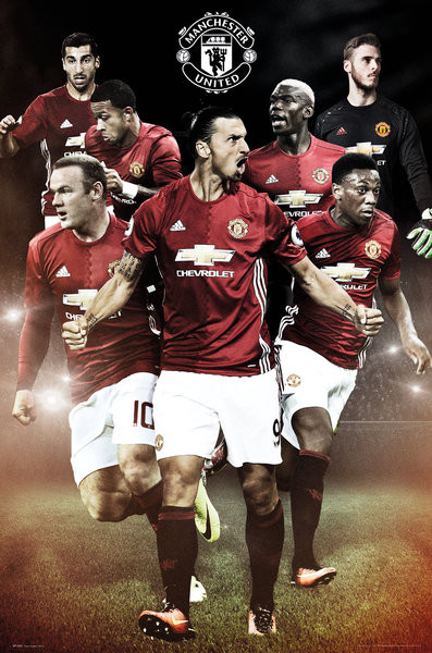 Plakát Manchester United - Players