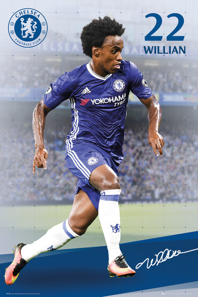 Plakát Chelsea - Willian 16/17