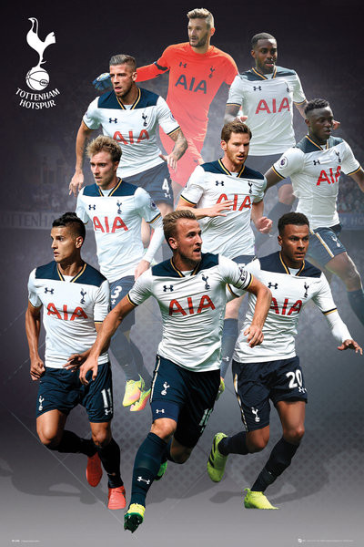 Tottenham Players 16/17 Plakat, Poster online på Europosters