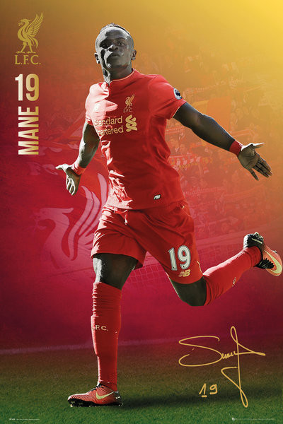 Poster Liverpool - Mane 16/17