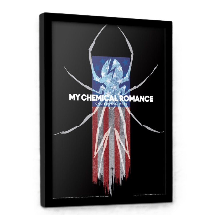 Poster incorniciato My Chemical Romance - Flag