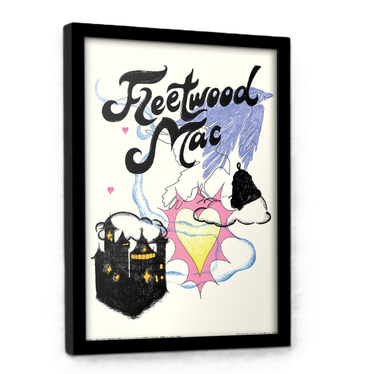 Poster incorniciato Fleetwood Mac - Castle