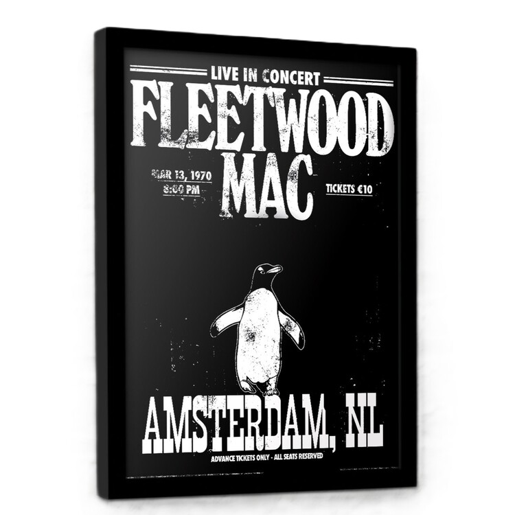 Poster incorniciato Fleetwood Mac - Amsterdam