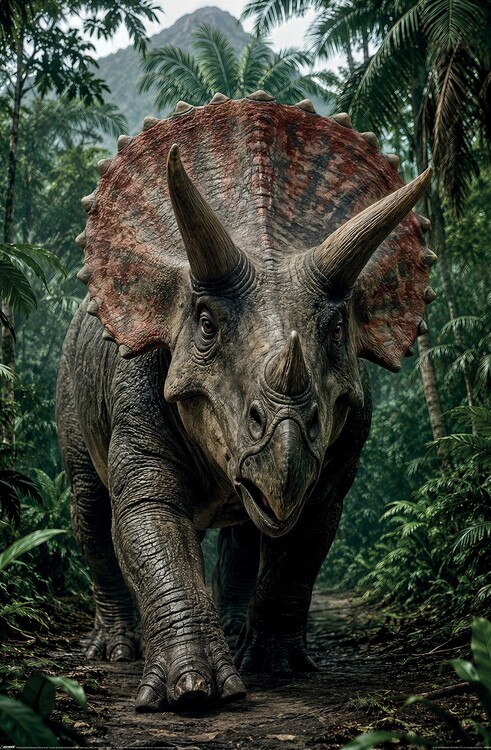 Poster David Penfound - Triceratops