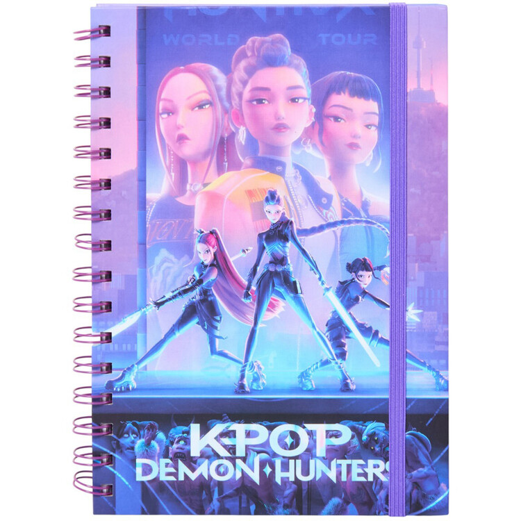 Zápisník KPop Demon Hunters