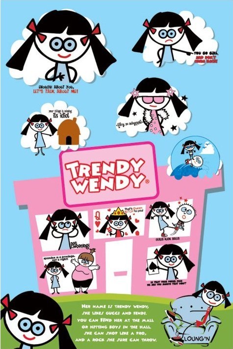 Poster D&G Trendy wendy - montage