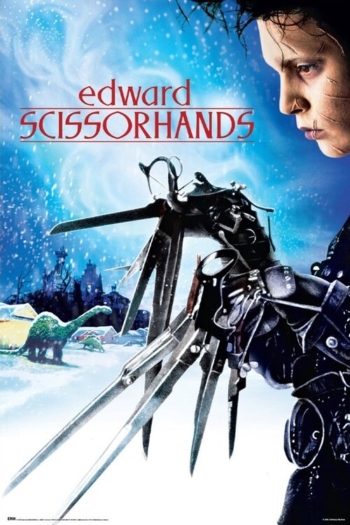 Poster Edward mani di forbice