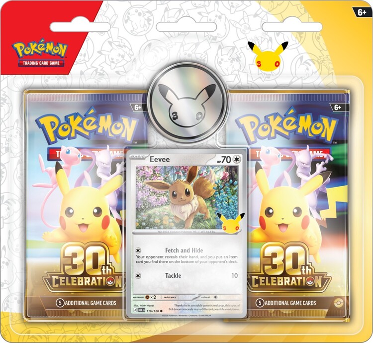 Pokémon TCG: 30th Celebration - 2-Pack Blister