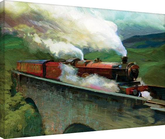 Obraz na plátně Harry Potter-Hogwarts Express Landscape