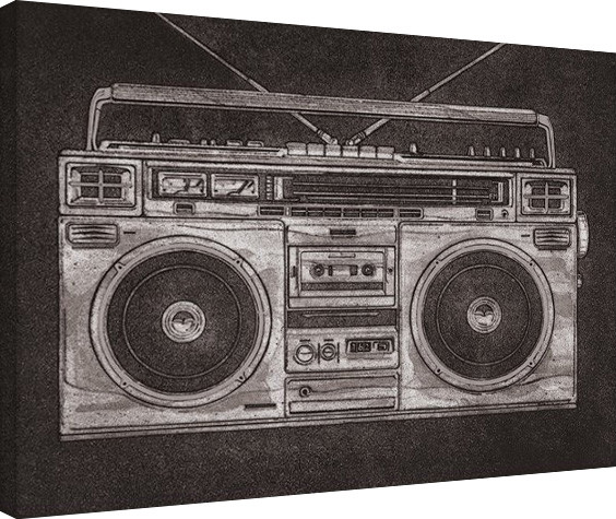 Obraz na plátně Barry Goodman - Ghetto Blaster