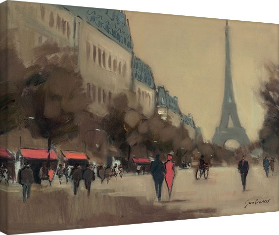 Obraz na plátně Jon Barker - Time Out in Paris
