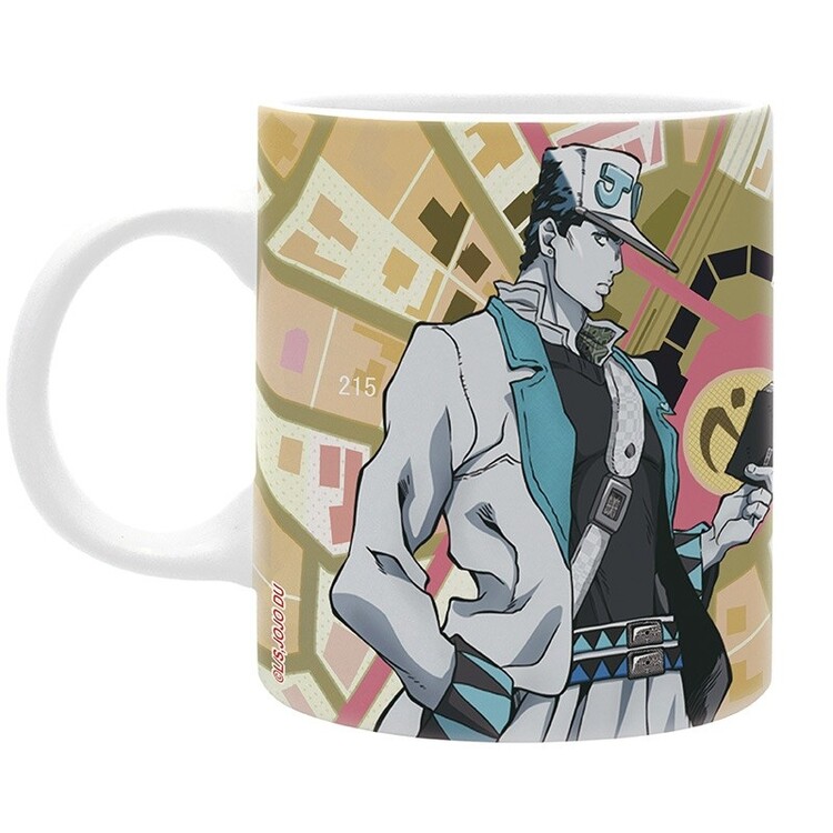Mug Jojo's Bizarre Adventure - Map