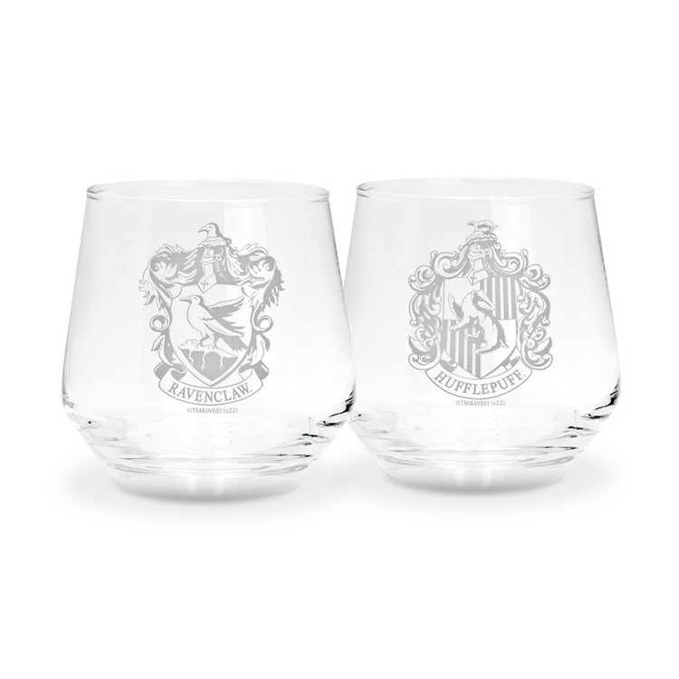 Szklanka Harry Potter - Ravenclaw & Hufflepuff