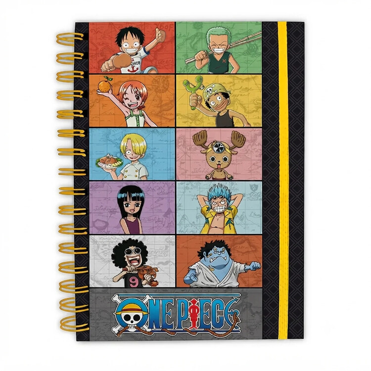 Cuaderno One Piece - Young Straw Hat Crew