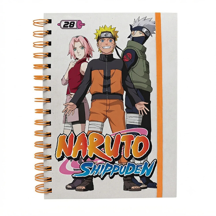 Quaderno Naruto Shippuden - Team 7 & Hokage