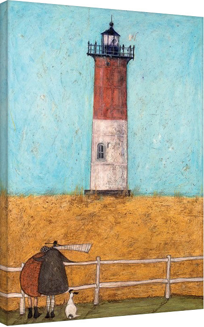 Obraz na płótnie Sam Toft - Feeling the Love at Nauset Light