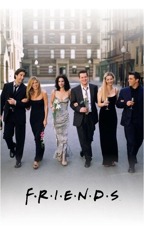 Poster FRIENDS - street